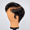 Silver Screen Sculpted Wave Pixie 13x6 Lace Wig with Swoop Bangs