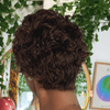 Chestnut Brown Full Lace Short Pixie Cut Wig For Natural Look
