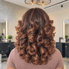 Retro Glam Kinky Straight Loose Wave 7x5 Lace Wig with Kinky Edge