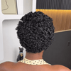 Urban Grace Cornrow Braid 13x6 Lace Wig with Short Curly Back