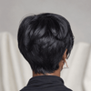 Realistic Trendy Layered Pixie Cut Short Wigs with Bangs