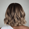 Balayage Blonde Highlight Bob 5x5 Lace Wig With Soft Waves