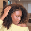 Natural Looking Kinky Curly 7x5 Lace Wig with Kinky Edge
