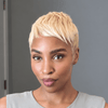 613 Golden Blonde Layered Pixie Cut 13x6 Lace Wig