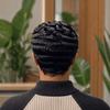 Retro Finger Wave Pixie Cut 5×5 Right-Side Part Closure Wig with Pin Curls