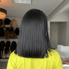 Realistic Fulani Braids Silky Straight Bob 13x4 Lace Human Hair Wig