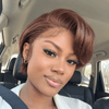Everyday Chic Brown Layered Pixie 5x5 Lace Wig with Side Swept Bangs