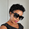 Big Chop Full Lace Short Curly Pixie Wig for Everyday Wear