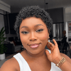 Effortless Full Lace Side Part Curly Pixie Wig with Defined Curls
