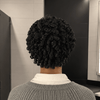 Glam Full Lace Short Finger Coil Curly Pixie Wig with Styled Baby Hairs