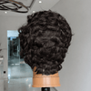 Hollywood Style Curly Pixie 13×4 Lace Front Wig with Drawstring