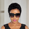 Big Chop Full Lace Short Curly Pixie Wig for Everyday Wear
