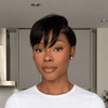 Finesse Sleek Pixie Cut 13x6 Lace Wig with Side Swept Bangs