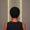 Full Lace Big Chop Curly Pixie Human Hair Wig With 4C Edges