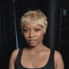 Put on & Go Tousled Blonde Pixie Mullet Wig With Wispy Bangs