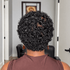 Effortless Full Lace Side Part Curly Pixie Wig with Defined Curls