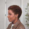 All-Day Comfort Black & Brown Short Curly Pixie 13×4 Lace Front Wig