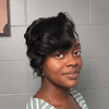 Retro Glam Curly Pixie 13x6 Lace Frontal Wig with Sculpted Side Sweep