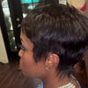 Full Lace Pixie Cut Wig With Short Tail Clearance