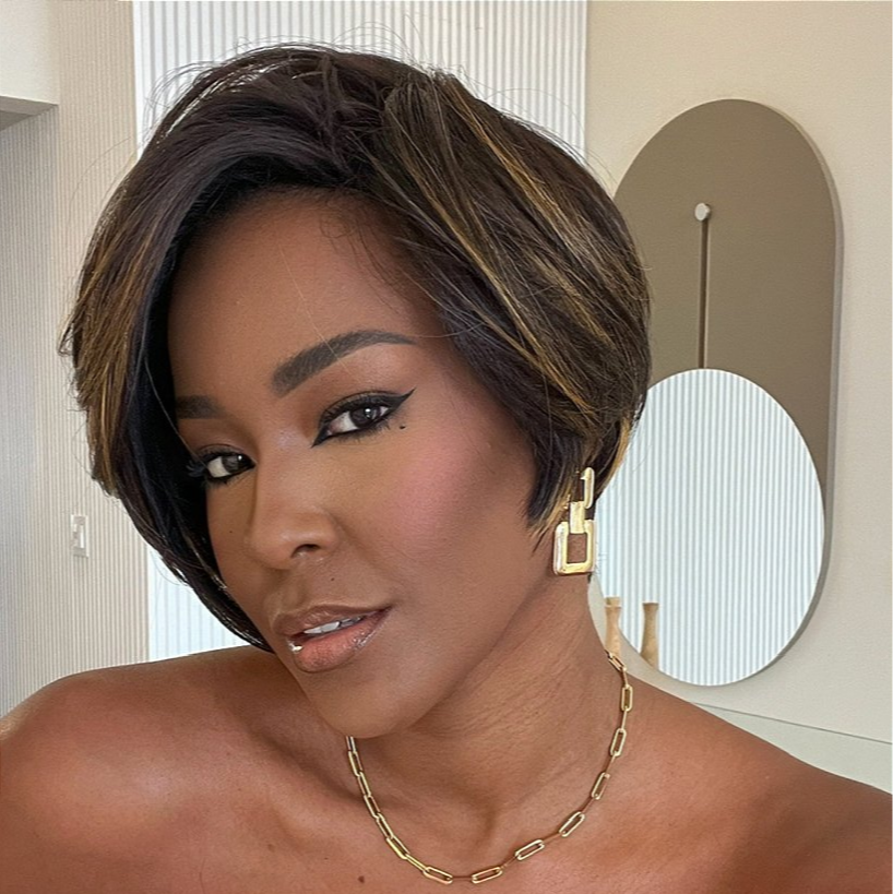 Boss Vibe Highlights Short Layered Pixie Cuts Lace Wig