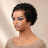 Wear & Go Side Part Short Curly Pixie 13×4 Lace Front Wig