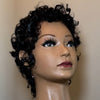 Full Lace Wave Curls Short Pixie Cut Wig