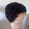 Full Lace Finger Wavy Pixie 100% Human Hair Wig