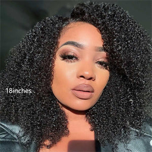 Kinky Edges HD Lace Frontal Ventilated Afro Kinky Coily Wig