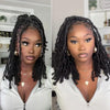 Natural Afro Twist Out Invisi Drawstring Full Lace Wig