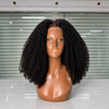 Natural Deep Curly Lace Front Wig Natural Realistic Look