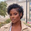 Charisma Side Part Curly Pixie 13x6 Lace Wig with Defined Ringlets