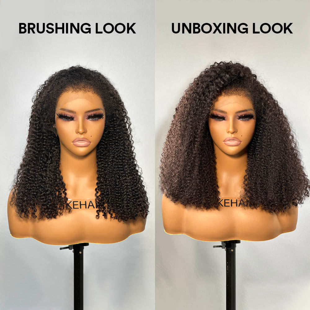 
            
                Load image into Gallery viewer, Afro Coily HD Lace Frontal With 4c Kinky Edges Wig
            
        