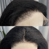 Kinky Straight Hd Lace Frontal With 4C Kinky Edges Wig