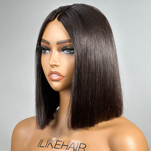 
            
                Load image into Gallery viewer, Thin Leave Out I Part Bob Wig Silky Straight
            
        