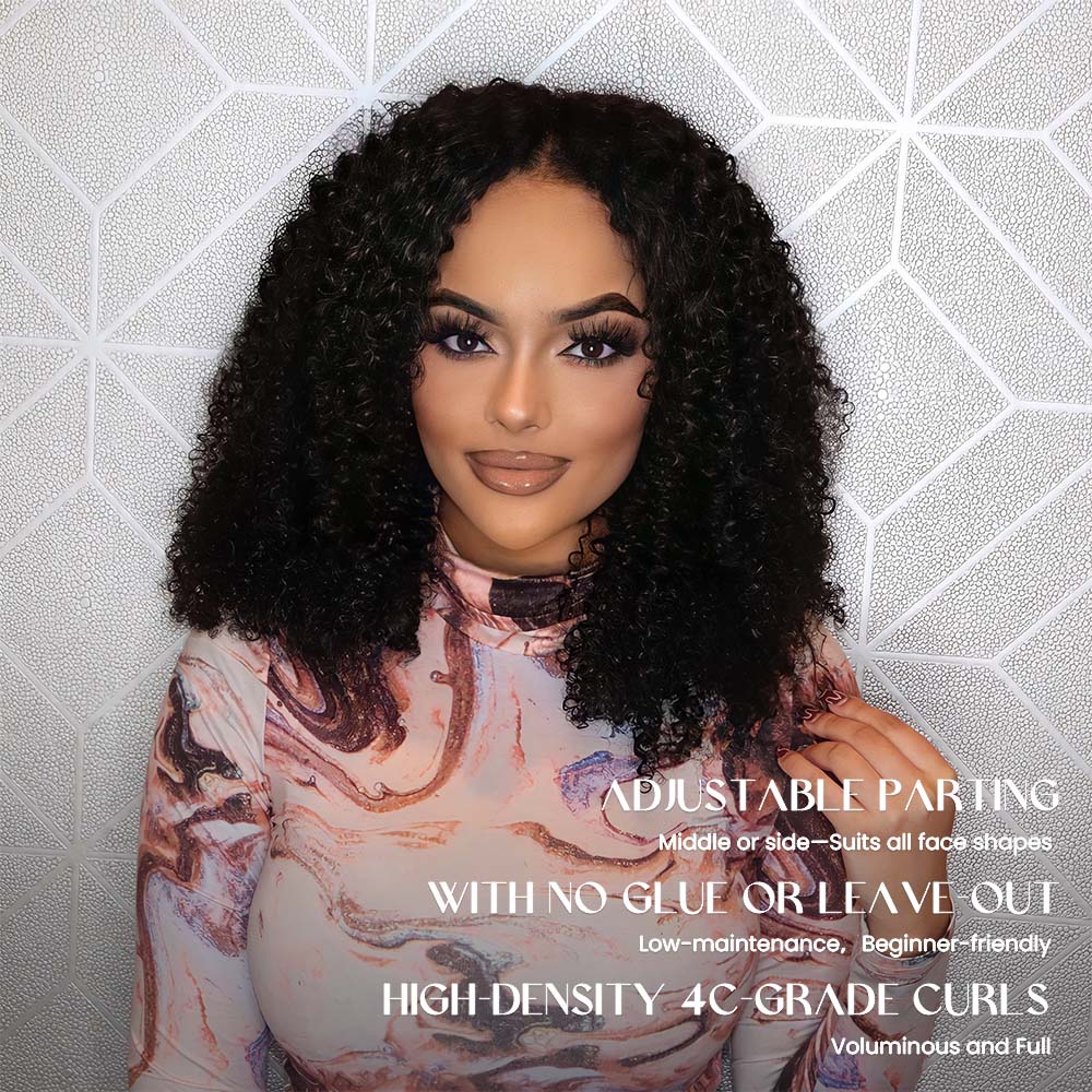 
            
                Load image into Gallery viewer, No Leave Out I Part Curly Wig
            
        