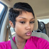 Realistic Full Lace Side Part Layered Pixie Cut Wig For Daily Wear