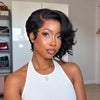 Regal Allure Asymmetrical Pixie 13x6 Lace Wig with Soft Sculpted Curls