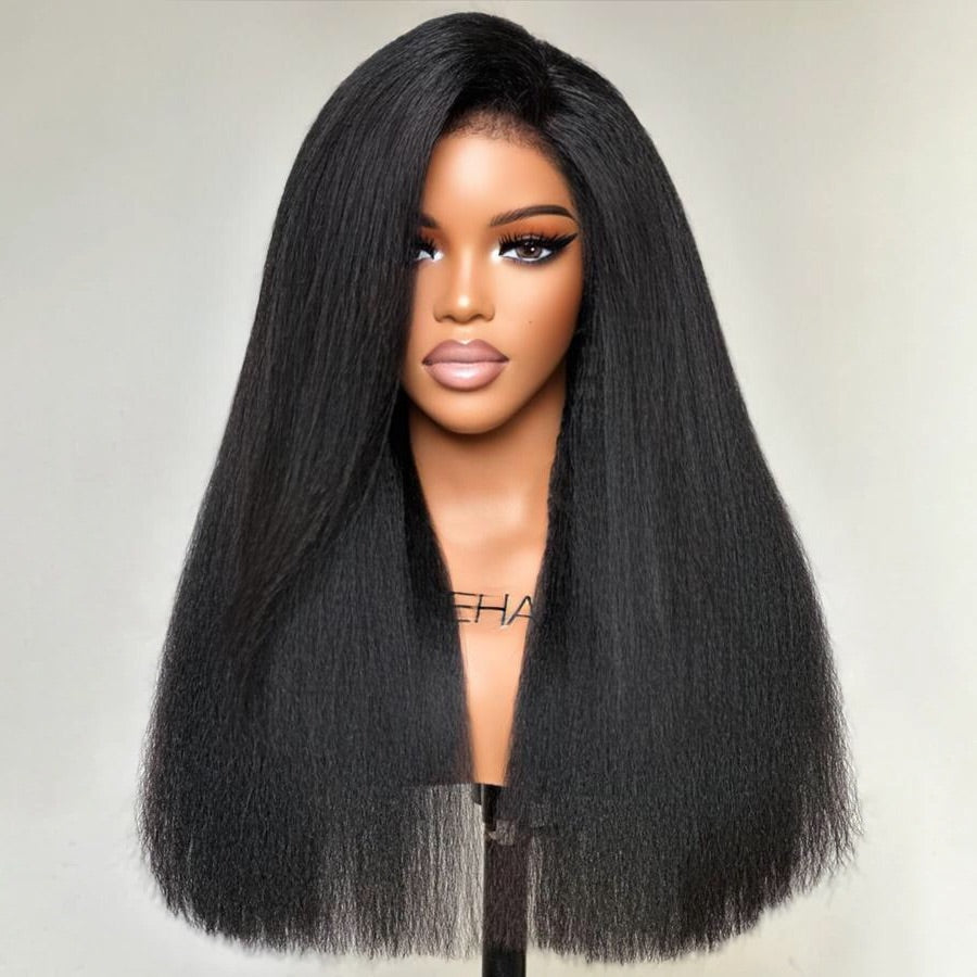 Hyperrealism Kinky Edges HD Lace Ventilated Wig