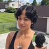 Modern Muse Short Layered Pixie 5x5 Lace Wig with Soft Sculpted Waves