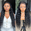 Full Lace Fulani Hybrid Braids With Baby Hair Invisi Drawstring Wig