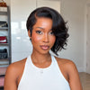 Regal Allure Asymmetrical Pixie 13x6 Lace Wig with Soft Sculpted Curls