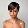 Modern Side Bangs Pixie Cut Full Lace Wig