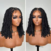Natural Afro Twist Out Invisi Drawstring Full Lace Wig