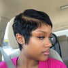 Realistic Full Lace Side Part Layered Pixie Cut Wig For Daily Wear