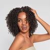 Full Lace Knotless Micro Twist Curly Bohemian Invisi Drawstring Wig