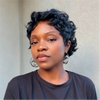 Beginner Friendly Natural Black 90s Bixie Short Hair Wavy Wig