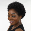 All-Day Comfort Black & Brown Short Curly Pixie 13×4 Lace Front Wig With Drawstring