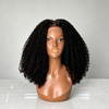 Glueless Natural Kinky Curly Lace Closure Wig