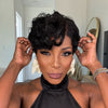 Vintage Bloom Side Part Pixie 13x6 Lace Wig with Soft Sculpted Curls
