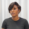 Boss Lady Side Part Layered Pixie Cuts Frontal Lace Wig